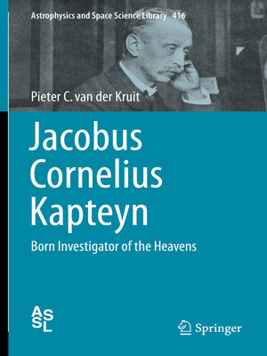 cover image of Jacobus Cornelius Kapteyn